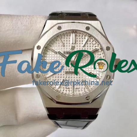 Replica Audemars Piguet Royal Oak 15400 JF Stainless Steel Silver Dial Swiss 3120