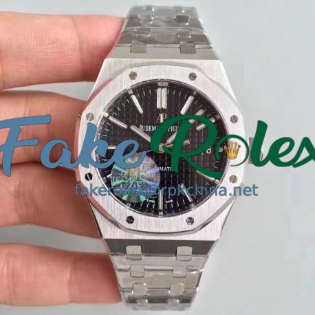 Replica Audemars Piguet Royal Oak 15450 JF Stainless Steel Black Dial Swiss 3120