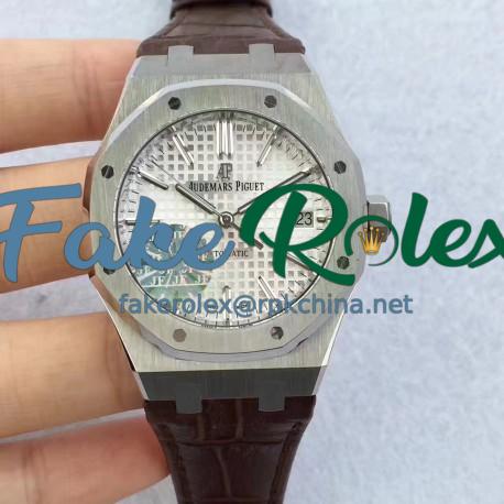 Replica Audemars Piguet Royal Oak 15450 JF Stainless Steel Silver Dial Swiss 3120