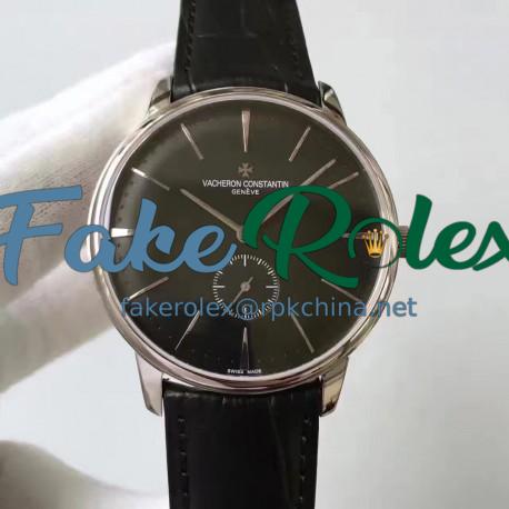 Replica Vacheron Constantin Patrimony 1110U/000P-B087 N Stainless Steel Black Dial Swiss 4400AS