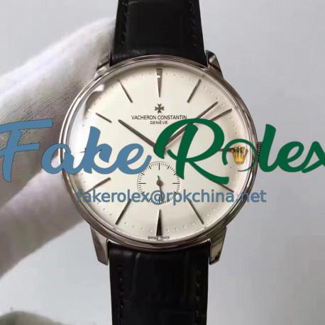 Replica Vacheron Constantin Patrimony 1110U/000G-B086 N Stainless Steel White Dial Swiss 4400AS