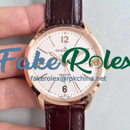 Replica Jaeger-LeCoultre Geophysic 1958 Q8002520 N Rose Gold White Dial Swiss Calibre 898/1