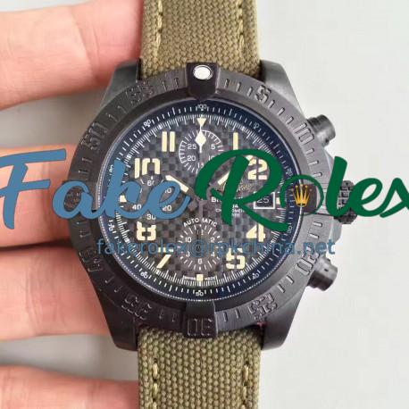 Replica Breitling Avenger II USA Military Limited Edition M133715N N PVD Carbon Fiber Dial Swiss 7750