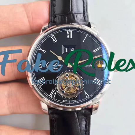 Replica Glashutte Original Senator Excellence Tourbillon 1-94-03-04-04-04 N Stainless Steel Black Dial Swiss 94-03