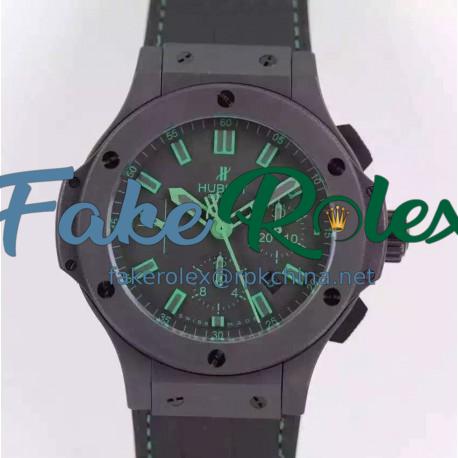 Replica Hublot Big Bang All Black Green 301.CI.1190.GR.ABG11 HBB V6 Ceramic Black Dial Swiss HUB4100