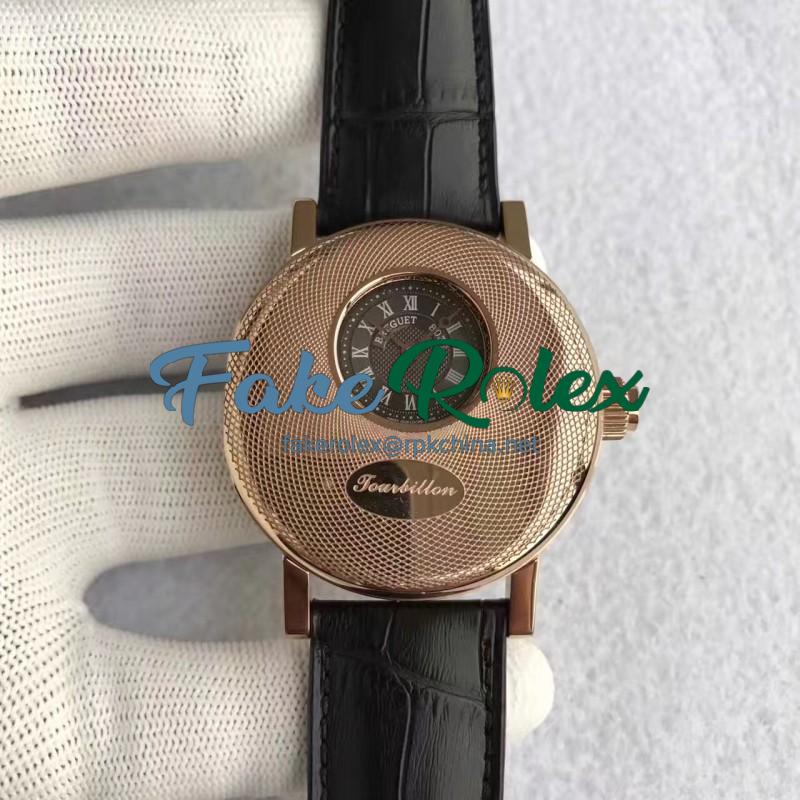 Replica Breguet Classique Complications Tourbillon 1808BR/92/9W6 BM Rose Gold Rose Gold Dial Swiss Tourbillon