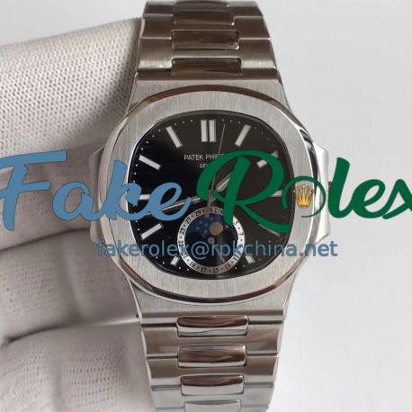 Replica Patek Philippe Nautilus 5726/1A-001 N Stainless Steel Black Dial Swiss 324 S QA LU 24H/303