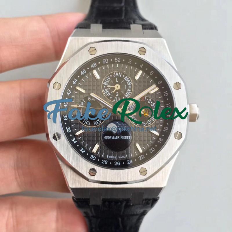 Replica Audemars Piguet Royal Oak Perpetual Calendar 41MM 26574ST.OO.1220ST.02 BF Stainless Steel Black Dial Swiss 5134