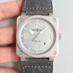 Replica Bell & Ross BR 03-92 Horolum Limited Edition BR Stainless Steel Grey Dial M9015