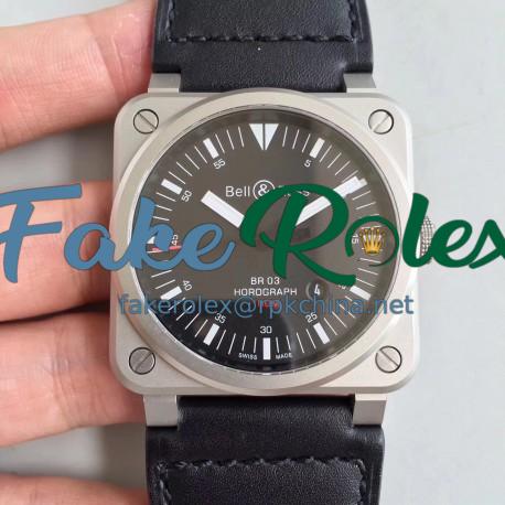 Replica Bell & Ross BR 03-92 Horolum Limited Edition BR Stainless Steel Black Dial M9015