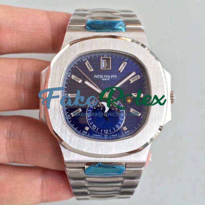 Replica Patek Philippe Nautilus 5726/1A-010 N Stainless Steel Blue Dial Swiss 324 S QA LU 24H/303