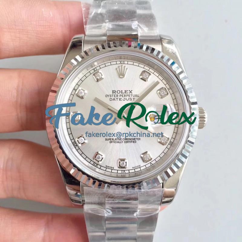 Replica Rolex Datejust II 126334 41MM N Stainless Steel Silver Dial Swiss 3235