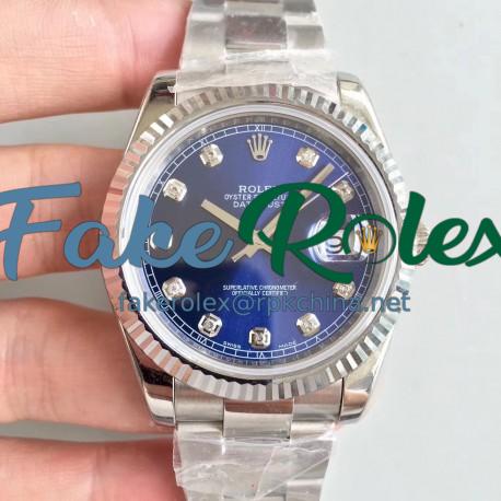 Replica Rolex Datejust II 126334 41MM N Stainless Steel Blue Dial Swiss 3235