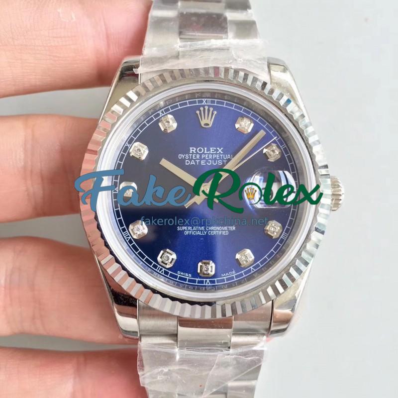 Replica Rolex Datejust II 126334 41MM N Stainless Steel Blue Dial Swiss 3235