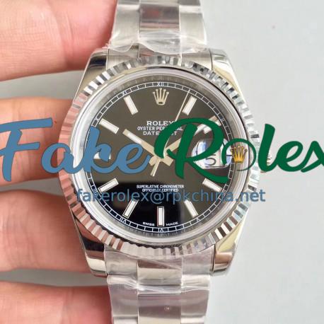 Replica Rolex Datejust II 126334 41MM N Stainless Steel Black Dial Swiss 3235