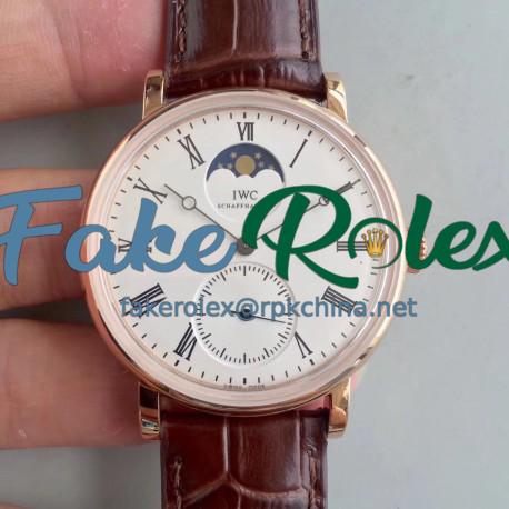 Replica IWC Vintage Portofino IW544803 VF Rose Gold White Dial Swiss 98800