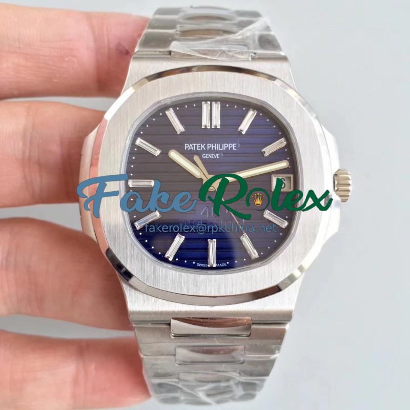 Replica Patek Philippe Nautilus 5711 PF Stainless Steel Blue Dial Swiss 324SC