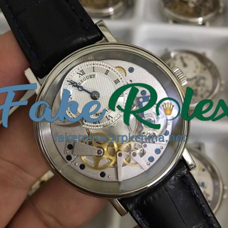 Replica Breguet Tradition 7057 7057BB/11/9W6 N Stainless Steel Silver Skeleton Dial Swiss 507DR1