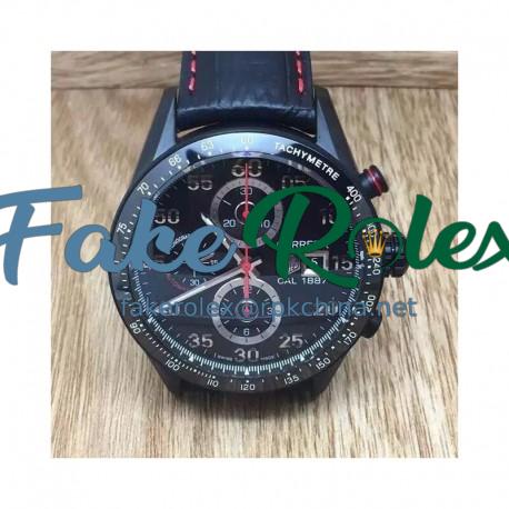 Replica Tag Heuer Carrera Calibre 1887 CAR2A80.FC6237 PVD Black Dial Swiss 7750