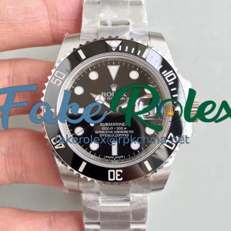 Replica Rolex Submariner Date 116610LN VR Stainless Steel Black Dial Swiss 2836-2