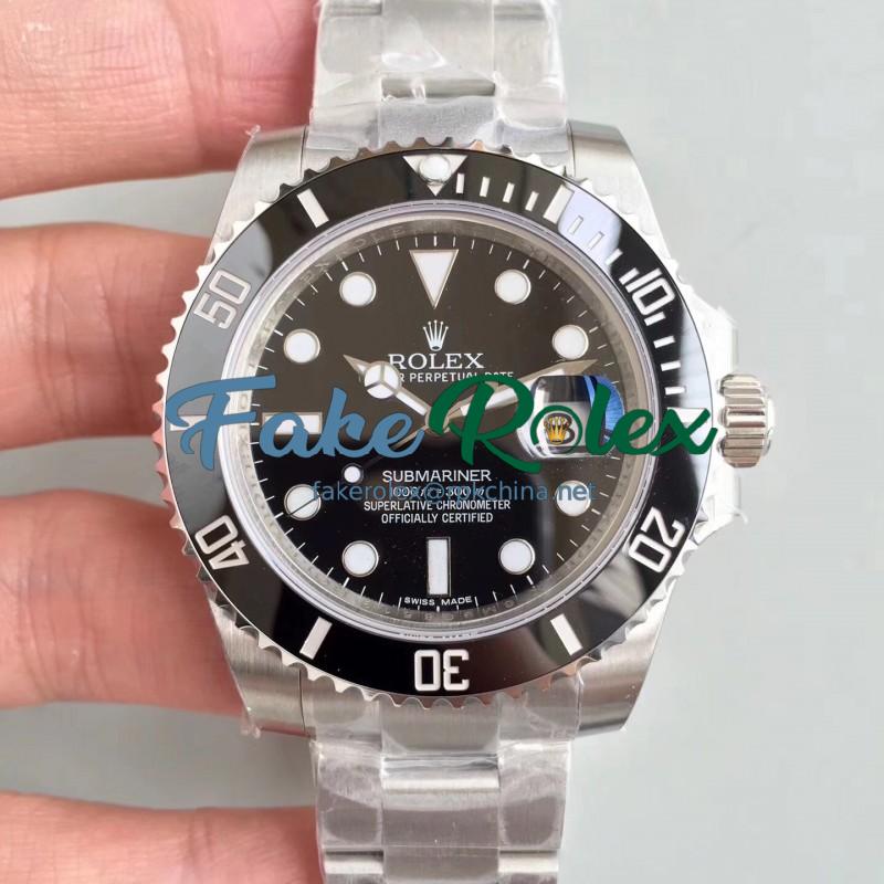 Replica Rolex Submariner Date 116610LN VR Stainless Steel Black Dial Swiss 2836-2