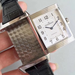 Replica Jaeger-LeCoultre Grande Reverso 986 N Stainless Steel Silver Dial Swiss JLC 986