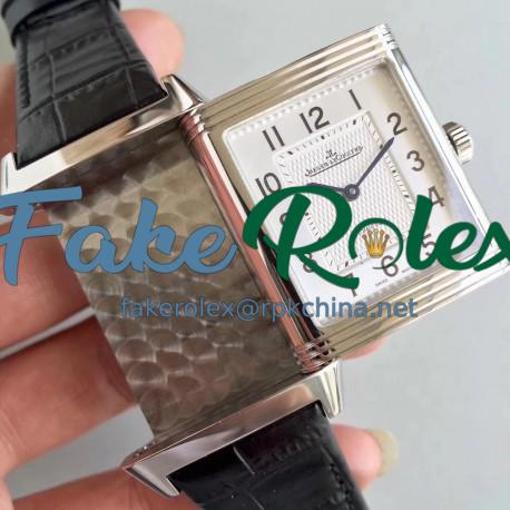 Replica Jaeger-LeCoultre Grande Reverso 986 N Stainless Steel Silver Dial Swiss JLC 986