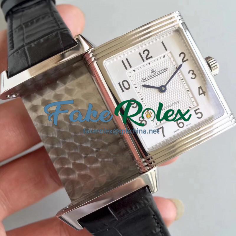 Replica Jaeger-LeCoultre Grande Reverso 986 N Stainless Steel Silver Dial Swiss JLC 986