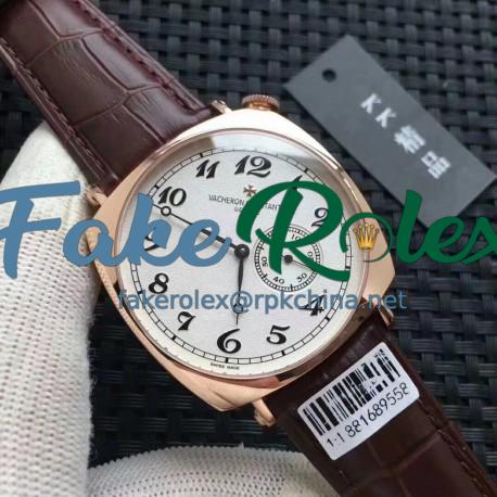 Replica Vacheron Constantin Historiques American 1921 82035/000R-9359 KK Stainless Steel White Dial  Swiss 4400