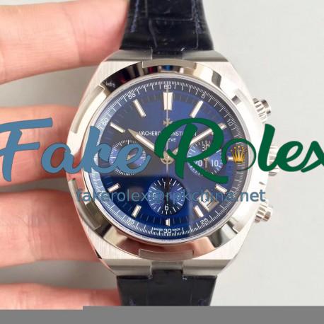 Replica Vacheron Constantin Overseas Chronograph 5500V/110A-B148 JF Stainless Steel Blue Dial Swiss 7750