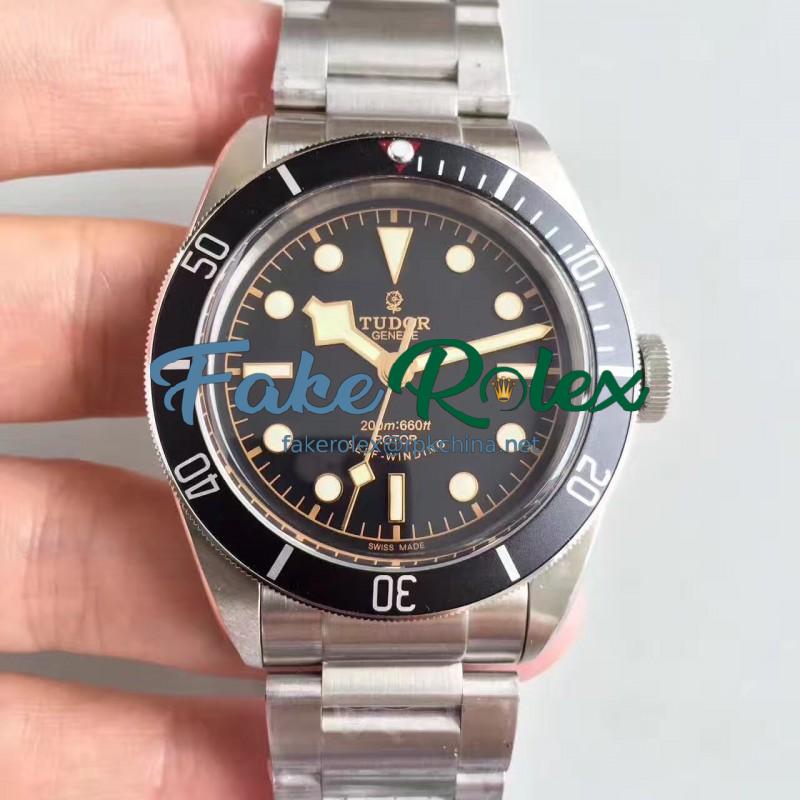 Replica Tudor Heritage Black Bay Black 79220N ZF V4 Stainless Steel Black Dial Swiss 2824-2