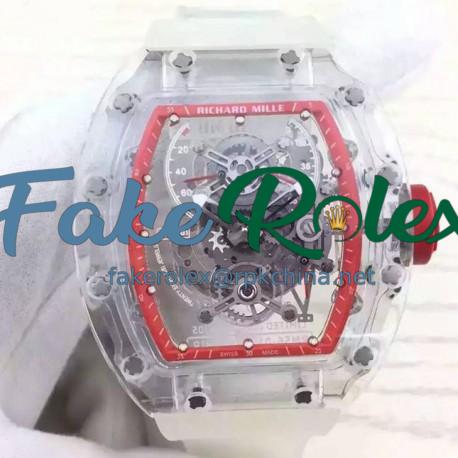 Replica Richard Mille RM056-01 Limtied Edition Red Dial M9015