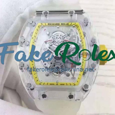 Replica Richard Mille RM056-01 Limtied Edition Yellow Dial M9015