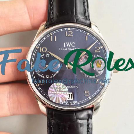 Replica IWC Portugieser IW500703 YL Stainless Steel Black Dial Swiss 52010