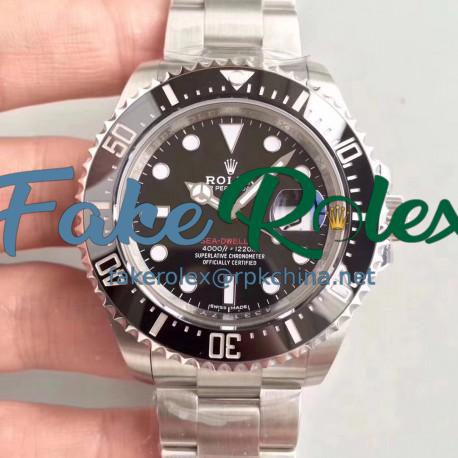 Replica Rolex Sea-Dweller 126600 50TH Anniversary 2018 AR Stainless Steel 904L Black Dial Swiss 2824-2