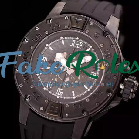 Replica Richard Mille RM028 PVD Black Dial Swiss 7751