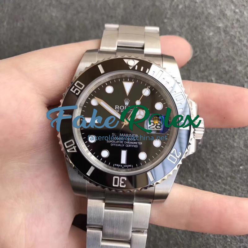 Replica Rolex Submariner Date 116610LN 2018 AR Stainless Steel 904L Black Dial Swiss 2824-2