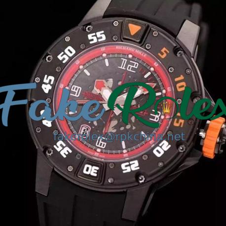 Replica Richard Mille RM028 PVD Red Dial Swiss 7751