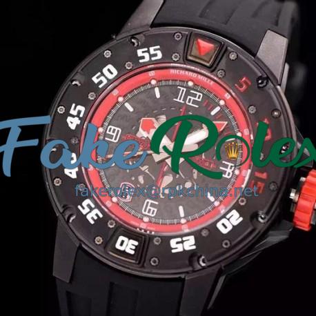 Replica Richard Mille RM028 PVD Red Dial Swiss 7751