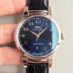 Replica IWC Da Vinci Automatic IW356601 TW Stainless Steel Blue Dial Swiss 2892