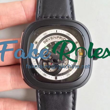 Replica SevenFriday SF/P3 N PVD White Dial Miyota 82S7