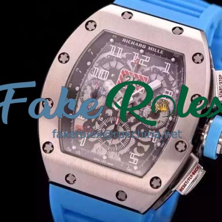 Replica Richard Mille RM011-FM Felipe Massa Chronograph Titanium Black Dial Swiss 7750