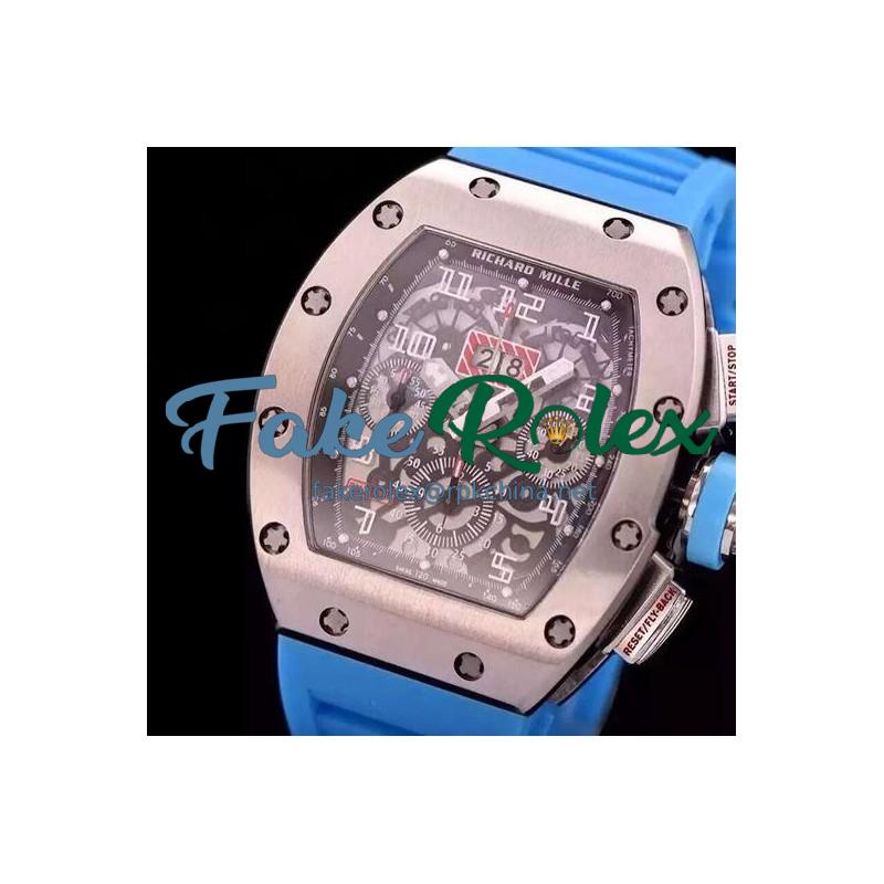 Replica Richard Mille RM011-FM Felipe Massa Chronograph Titanium Black Dial Swiss 7750