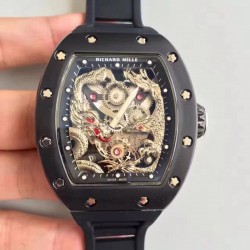 Replica Richard Mille RM57-01 Jackie Chan PVD Silver Dial Dial M9015