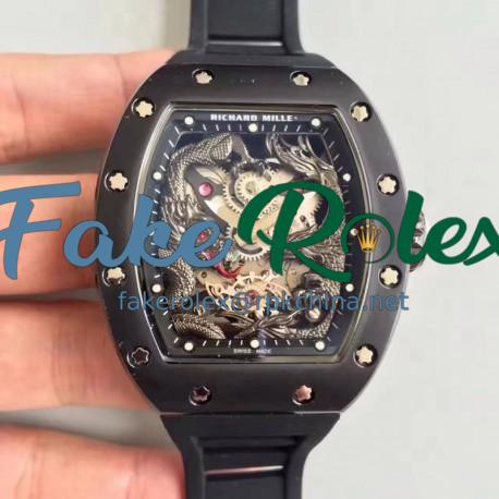 Replica Richard Mille RM57-01 Jackie Chan PVD Black Dial Dial M9015