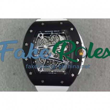 Replica Richard Mille RM61 PVD Skeleton Dial M9015