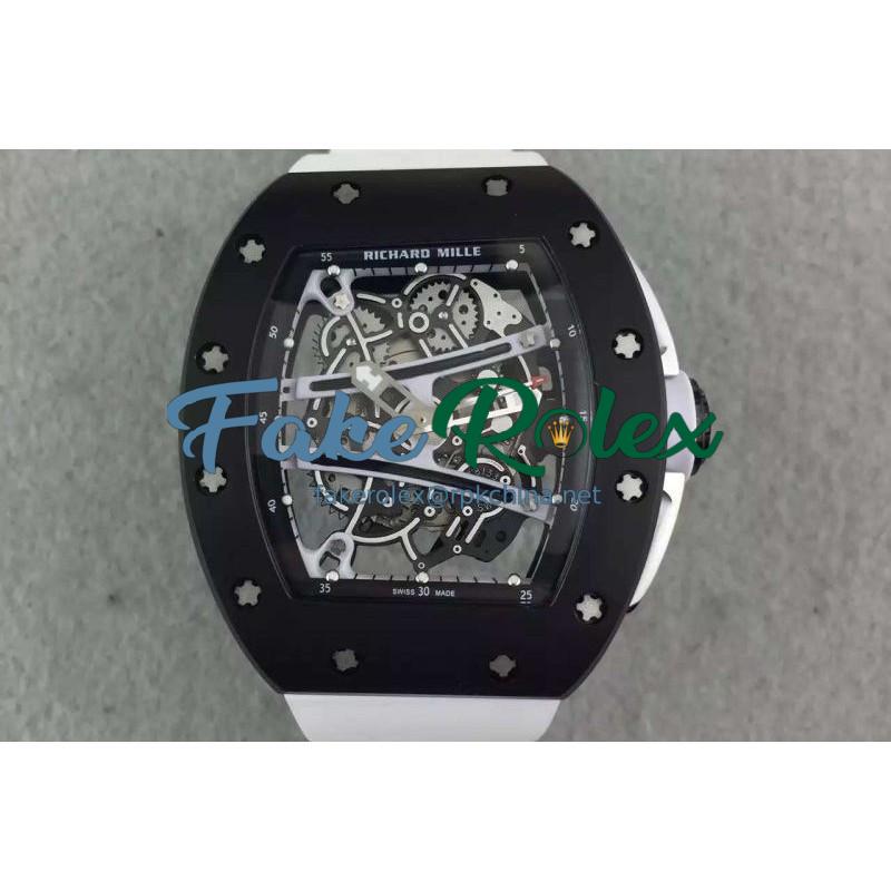 Replica Richard Mille RM61 PVD Skeleton Dial M9015