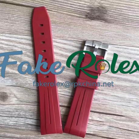 Replica Rolex Red Rubber B Strap for Submariner