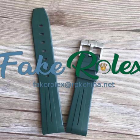 Replica Rolex Green Rubber B Strap for Submariner