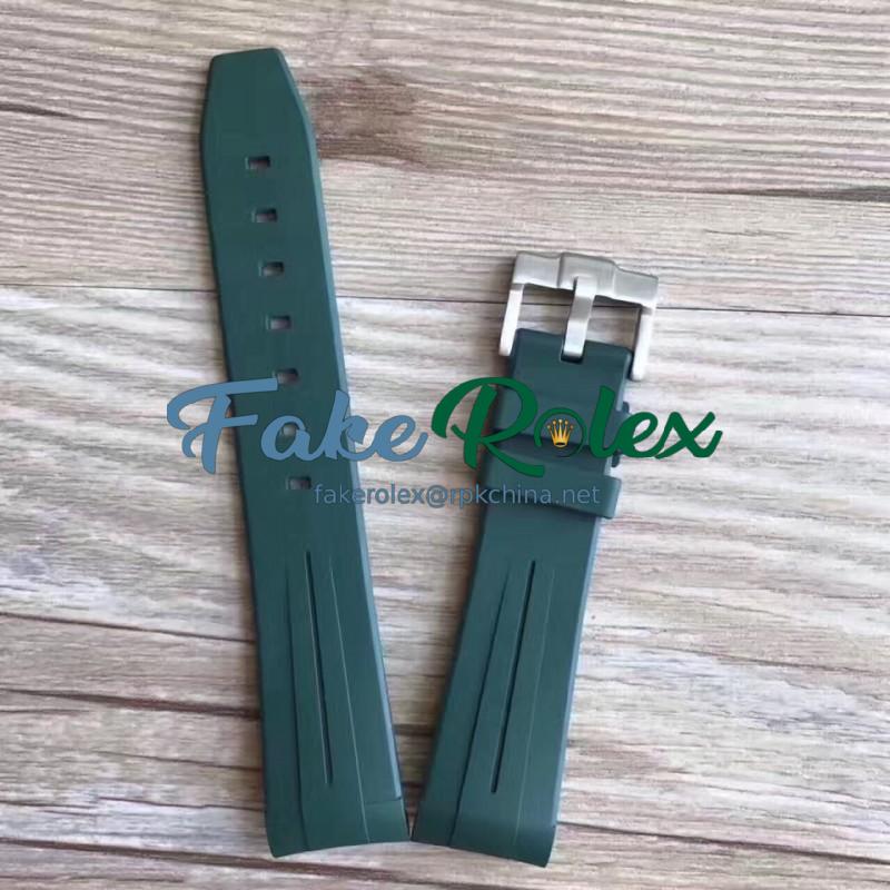 Replica Rolex Green Rubber B Strap for Submariner